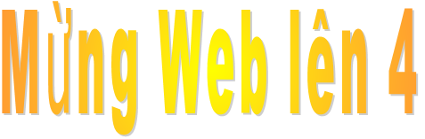 Mừng Web lên 4